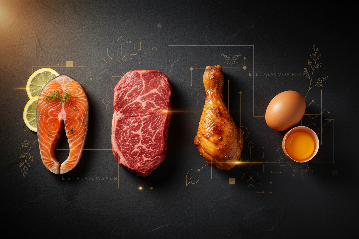Bovine, Chicken, Fish, and Egg: Why Vedantrum Uses All 4 Sources of Collagen