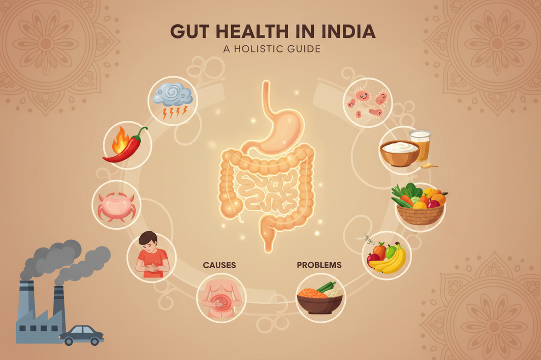 Gut Health in India: Causes, Problems & Solutions