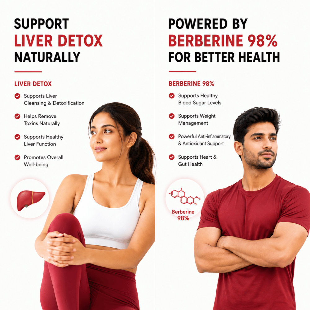 Combo Berberine 98% Pro+ with Milk Thistle — Liver & Metabolism