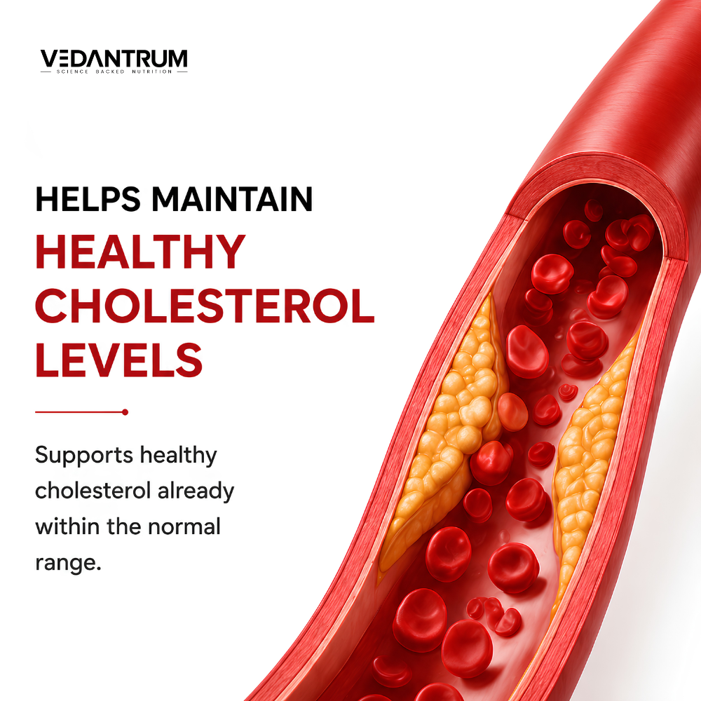CardioRise | Citrus Bergamot, CoQ10 & Aged Garlic | Daily Heart Health & Cardiovascular Wellness Supplement | Vedantrum