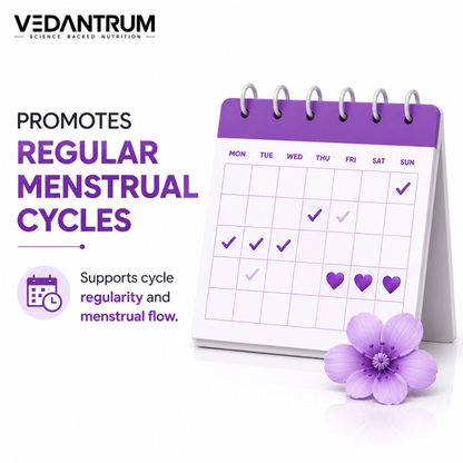 FlowWell  (Women) | Hormonal Balance & Women's Wellness Supplement | Vedantrum