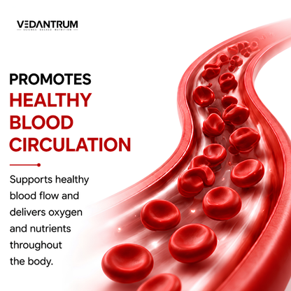 CardioRise | Citrus Bergamot, CoQ10 & Aged Garlic | Daily Heart Health & Cardiovascular Wellness Supplement | Vedantrum