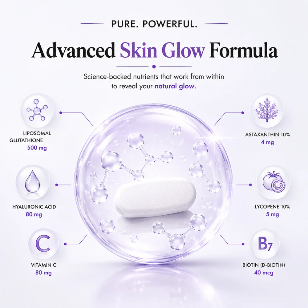 Combo Ultimate Multi Collagen Complex + Liposomal Glutathione 85% 500mg