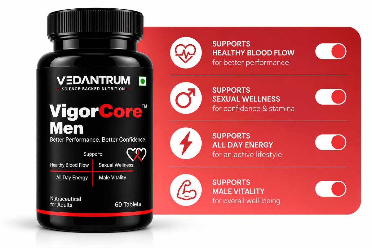 VigorCore (MEN) – Daily Men's Vitality & Performance Formula