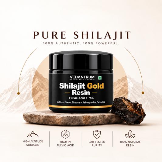 Shilajit Gold Resin-25g | 75%+ Fulvic Acid