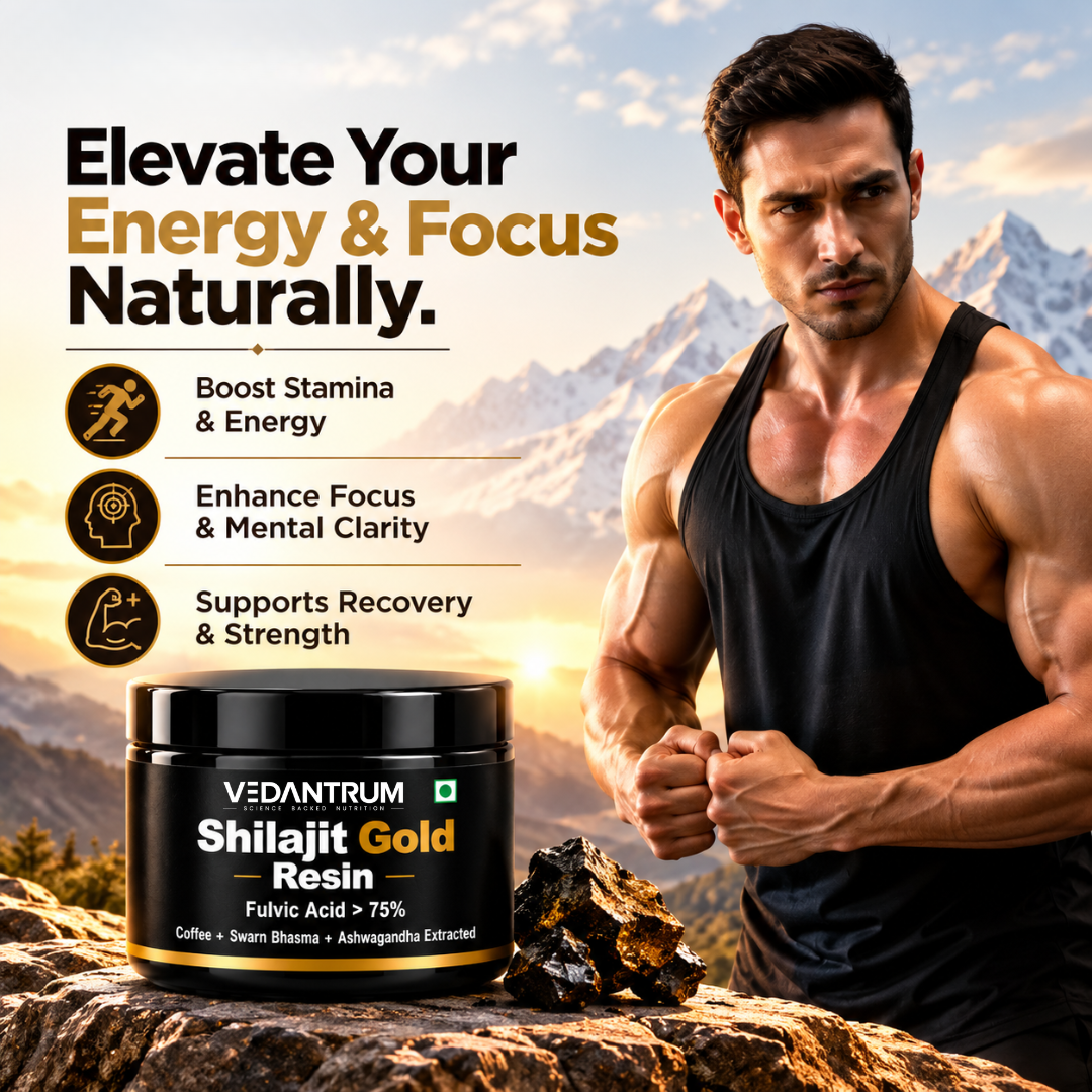 Shilajit Gold Resin-25g | 75%+ Fulvic Acid