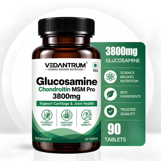 Glucosamine Chondroitin MSM Pro 3800mg | Joint Support & Mobility Supplement